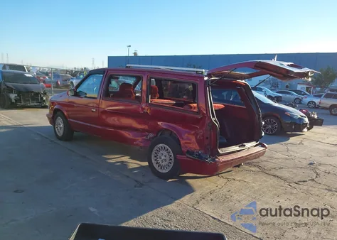 1989 Plymouth Grand Voyager Le z USA, uszkodzony, nr VIN 1P4FH5439KX695332